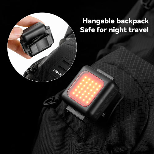 Ilumine suas pedaladas noturnas! Kit de Farol e Lanterna Traseira, prático e seguro.