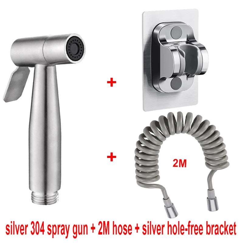 Conjunto de pulverizador de bidê portátil