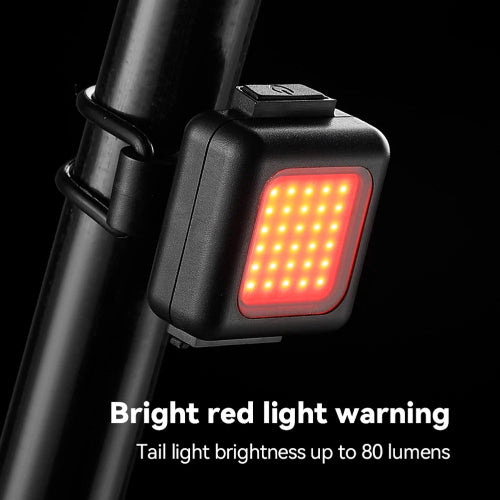 Ilumine suas pedaladas noturnas! Kit de Farol e Lanterna Traseira, prático e seguro.