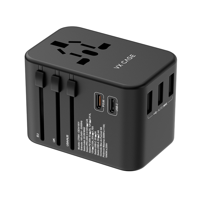 Adaptador universal de tomadas