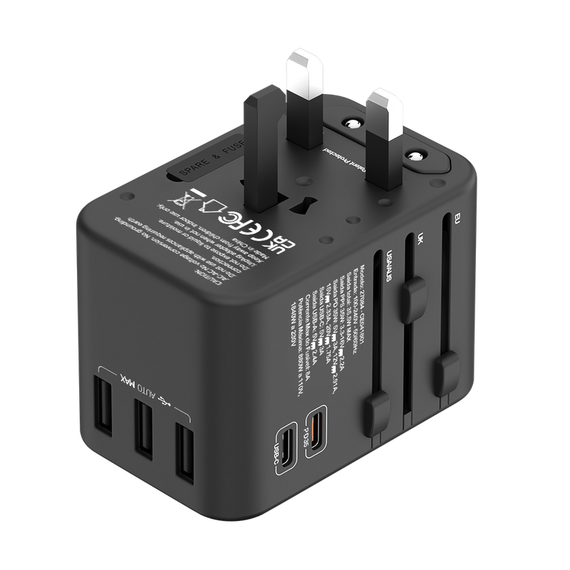 Adaptador universal de tomadas