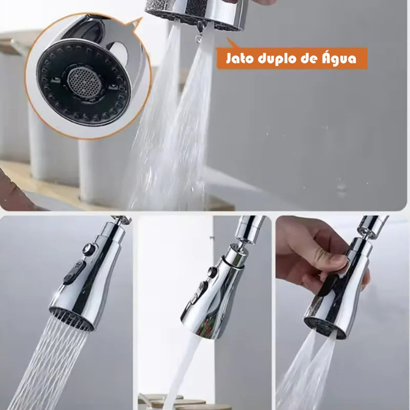 Extensor giratório para torneira gira 360