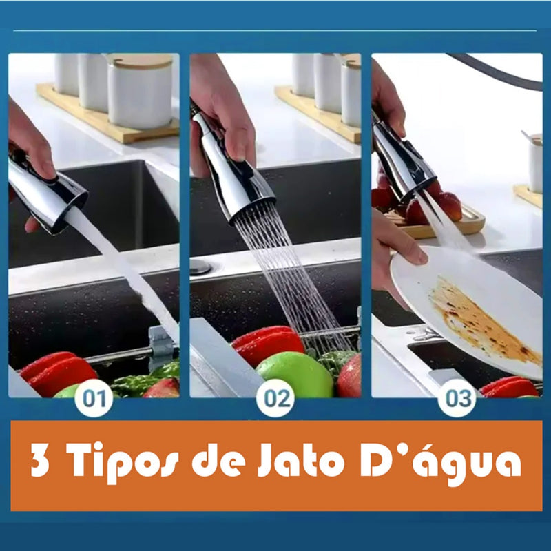 Extensor giratório para torneira gira 360