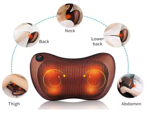 Massageador 4 Bolas Shiatsu, Almofada Lombar